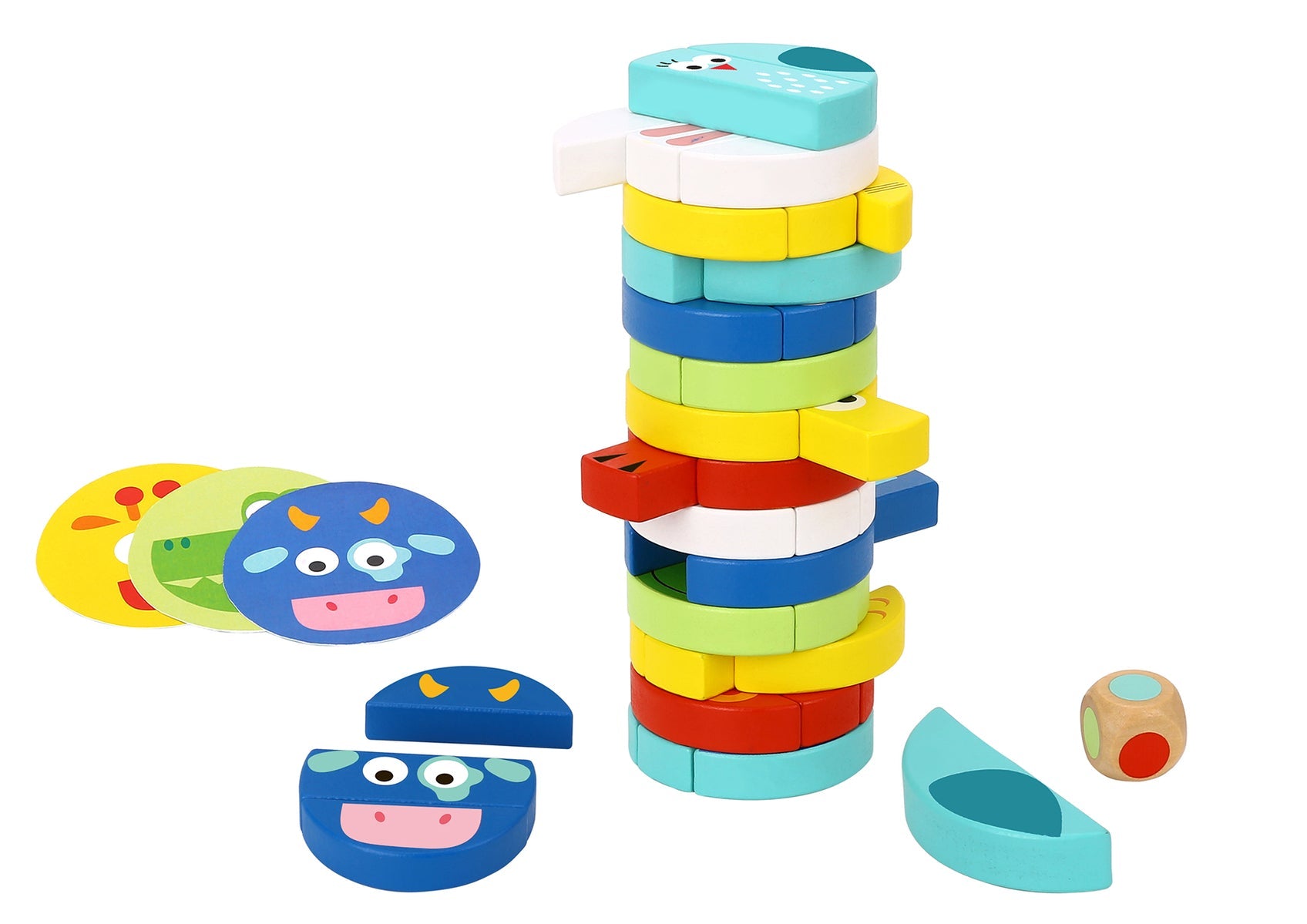 STACKING GAME - ANIMAL - Bamboo Sprout